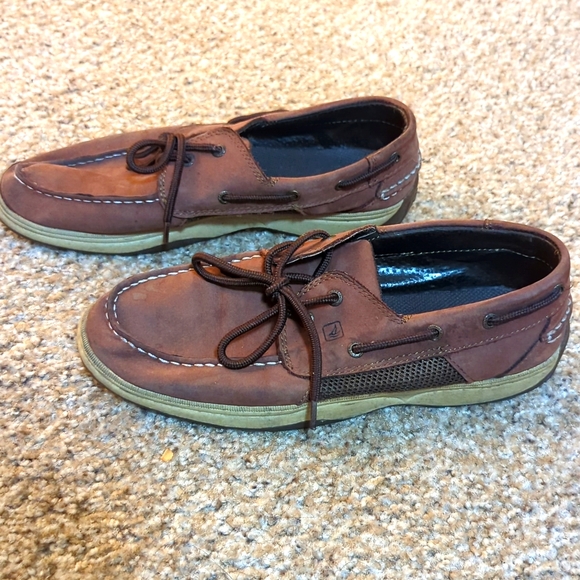 Sperry Men's boat shoes in dark brown - Picture 4 of 4